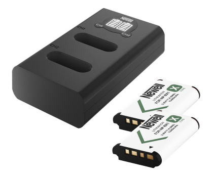 Ładowarka do aparatu Newell DL-USB-C i dwa akumulatory NP-BX1 do Sony